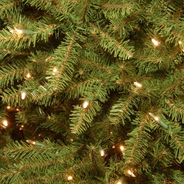 7 ft. Dunhill Fir Hinged Tree with 650 Dual Color LED Lights and PowerConnect