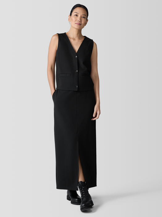 Washable Flex Ponte Vest