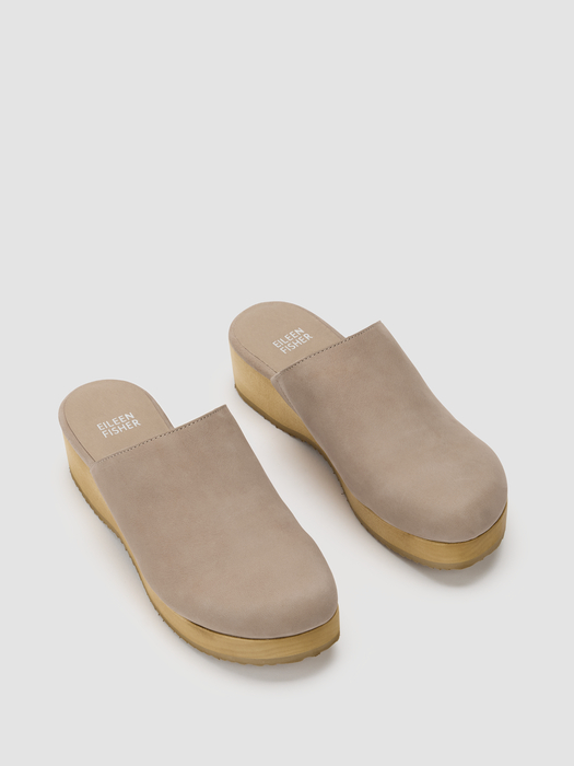 Tumbled Nubuck Clog