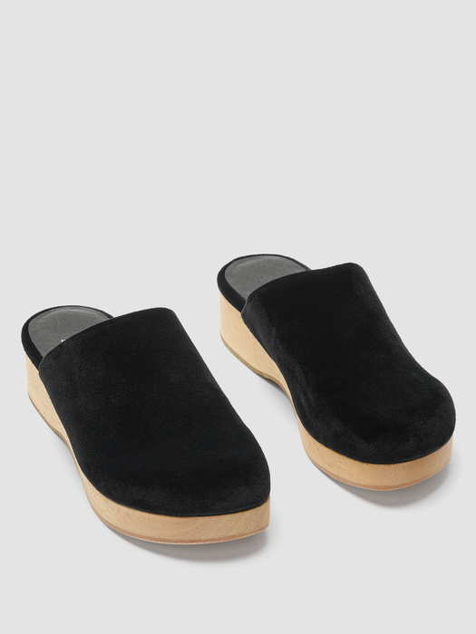 Velvet Clog