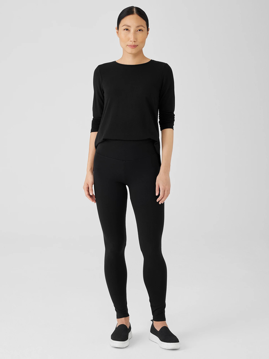 Stretch Jersey Knit Leggings