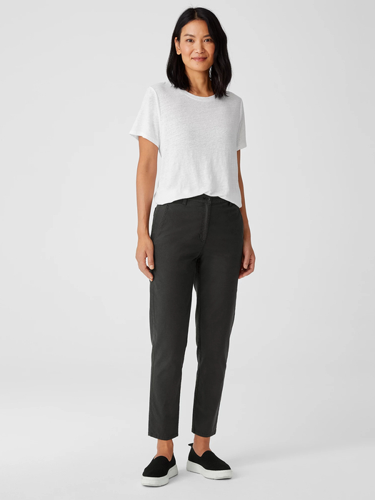 Cotton Hemp Tapered Pant