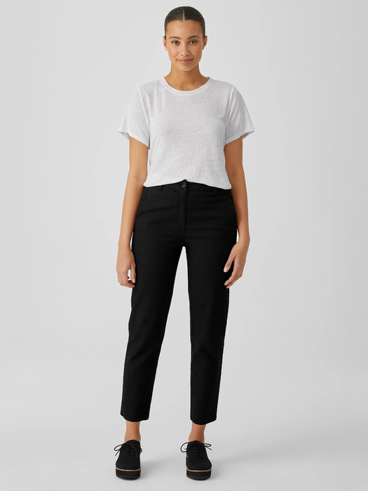 Cotton Hemp Tapered Pant