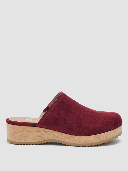Suede Clog