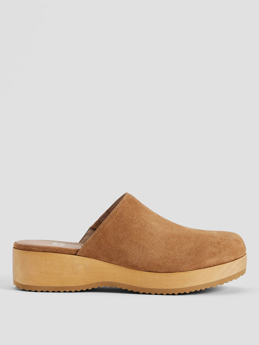 Suede Clog