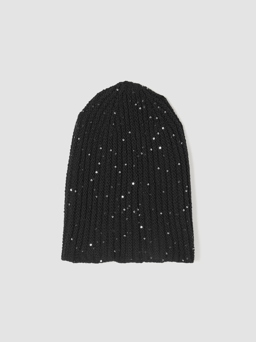 Merino Sequin Sparkle Hat