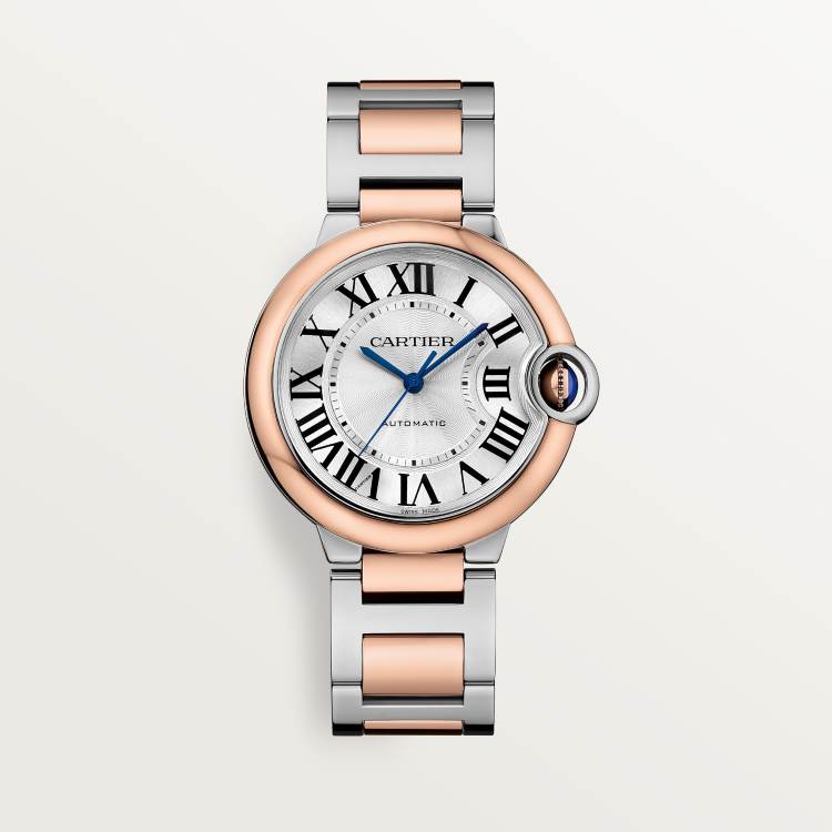 Ballon Bleude Cartier Blue Balloon Watch 36 mm Stainless Steel - Rose Gold Self-winding - W2BB0033