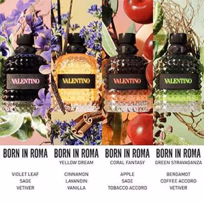Valentino Born In Roma Uomo Coral Fantasy For Him