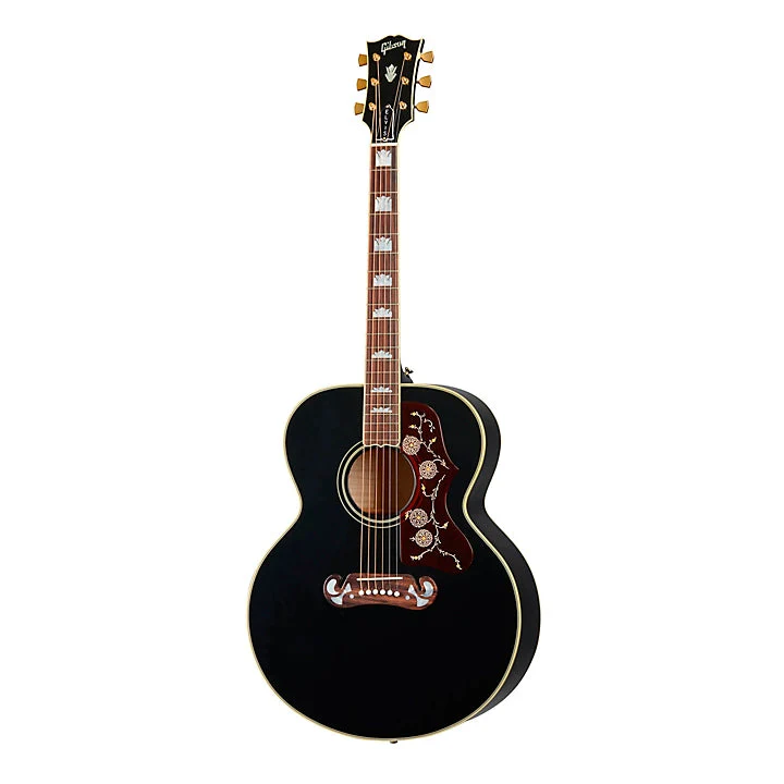 Elvis SJ-200 Acoustic-Electric Guitar Ebony