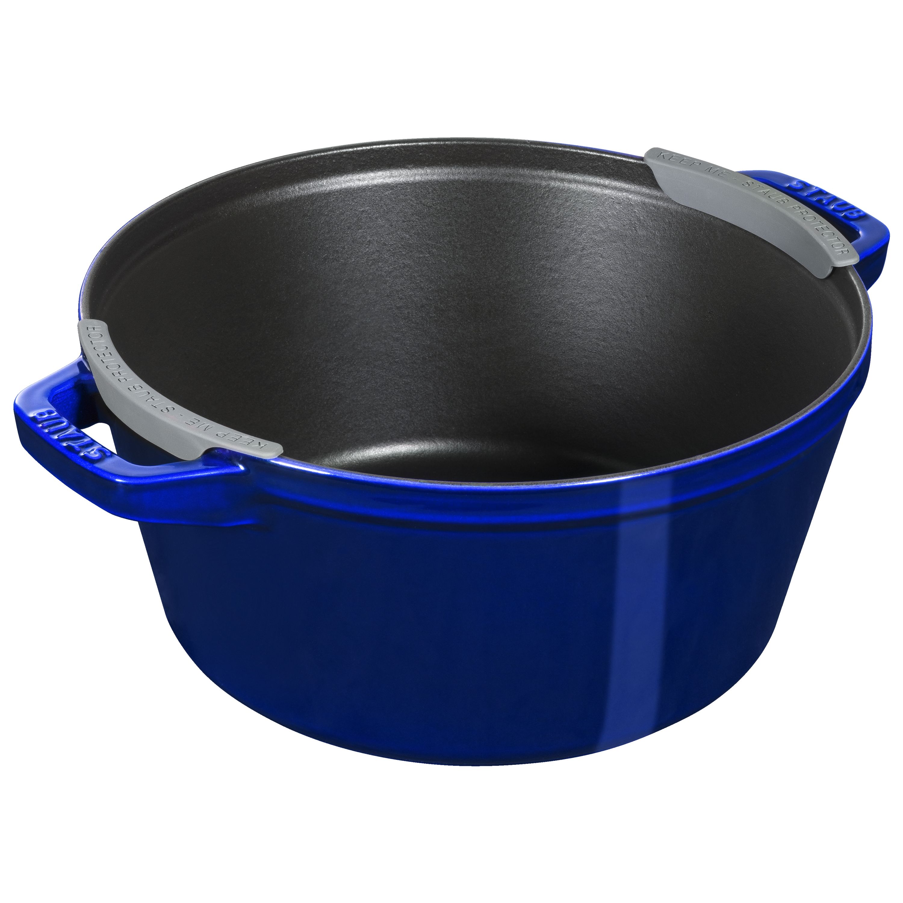 Staub Cast Iron - Sets 4-pc Stackable set, dark blue