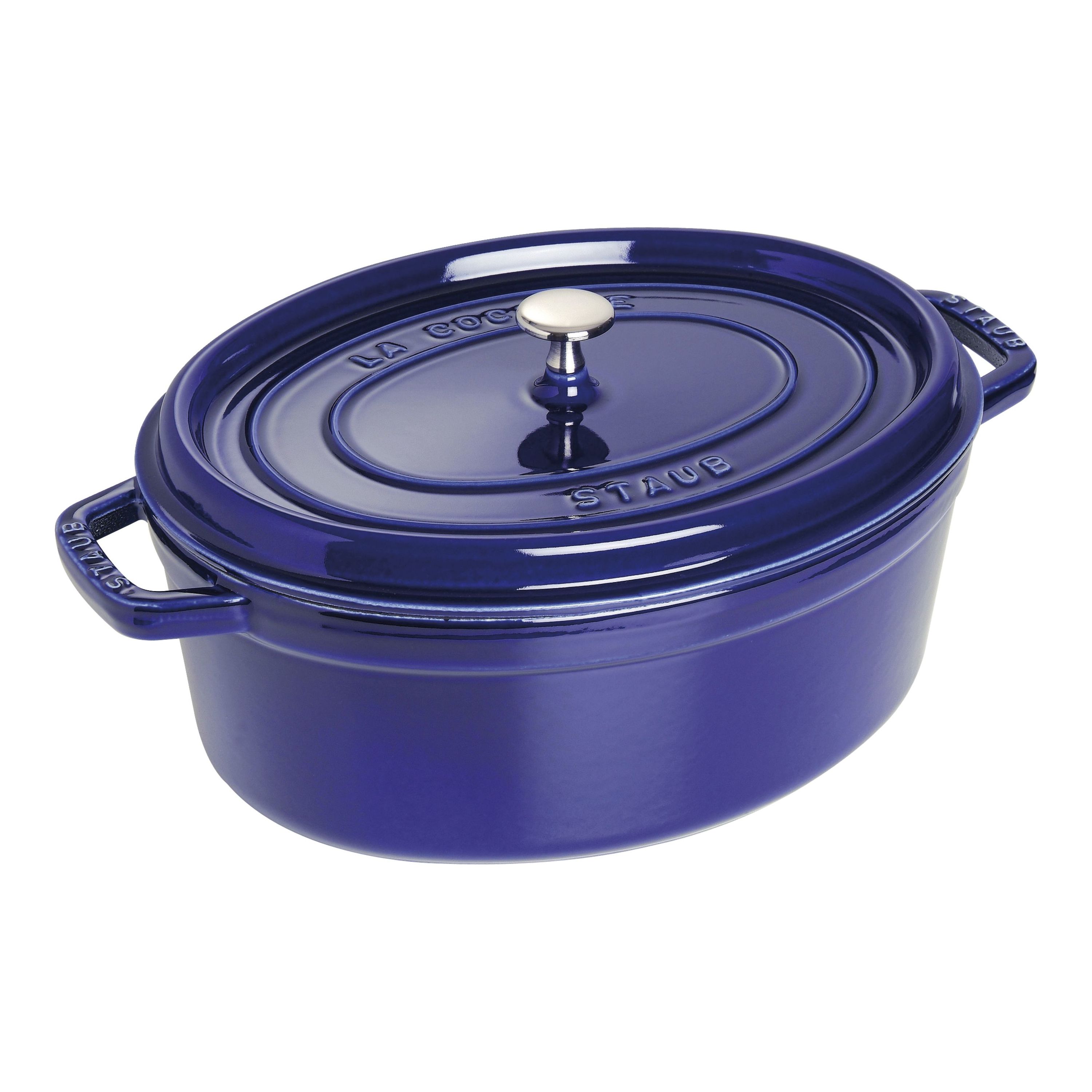 Staub La Cocotte 5.75 qt, Oval, Cocotte, Dark Blue