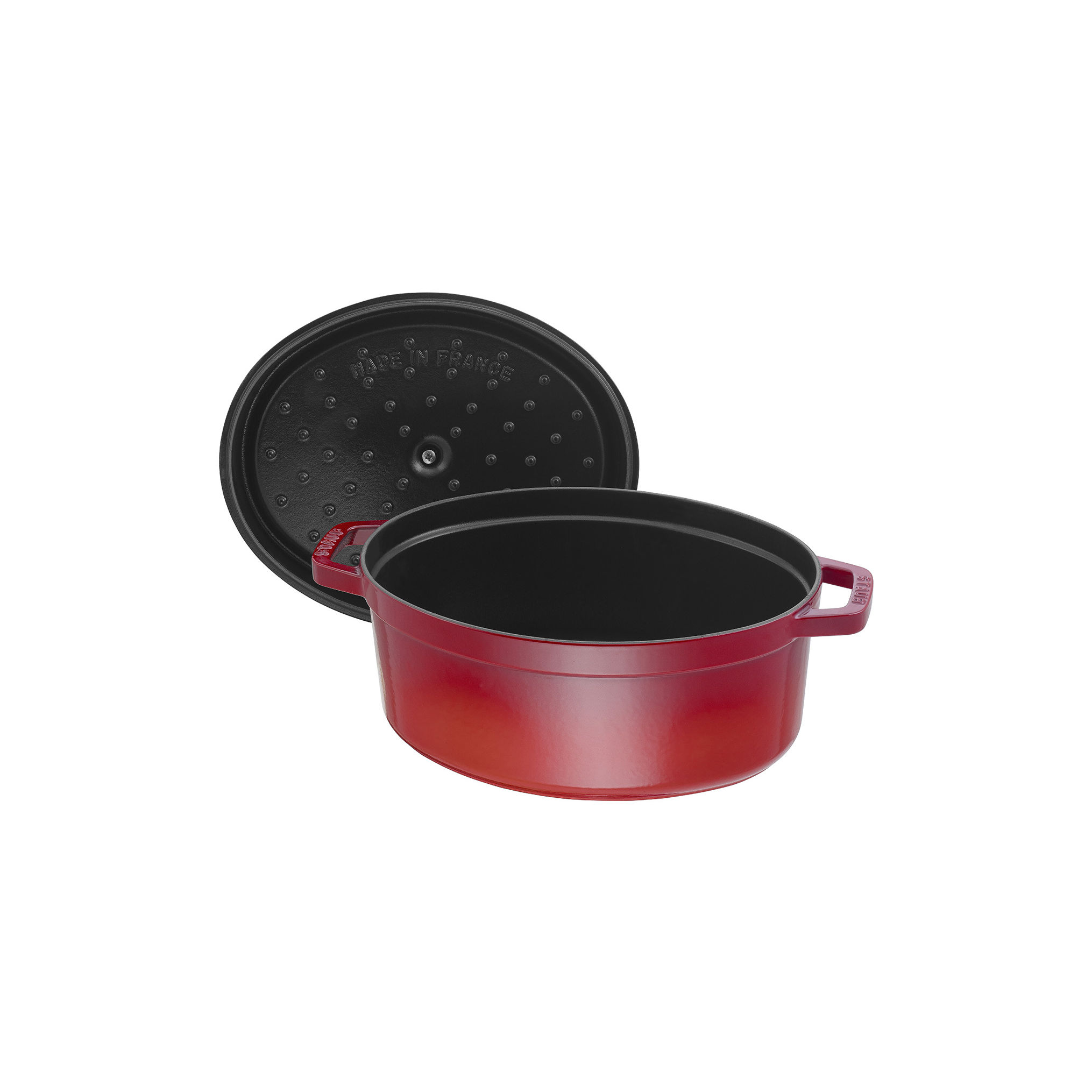 Staub La Cocotte 5.75 qt, Oval, Cocotte, Cherry