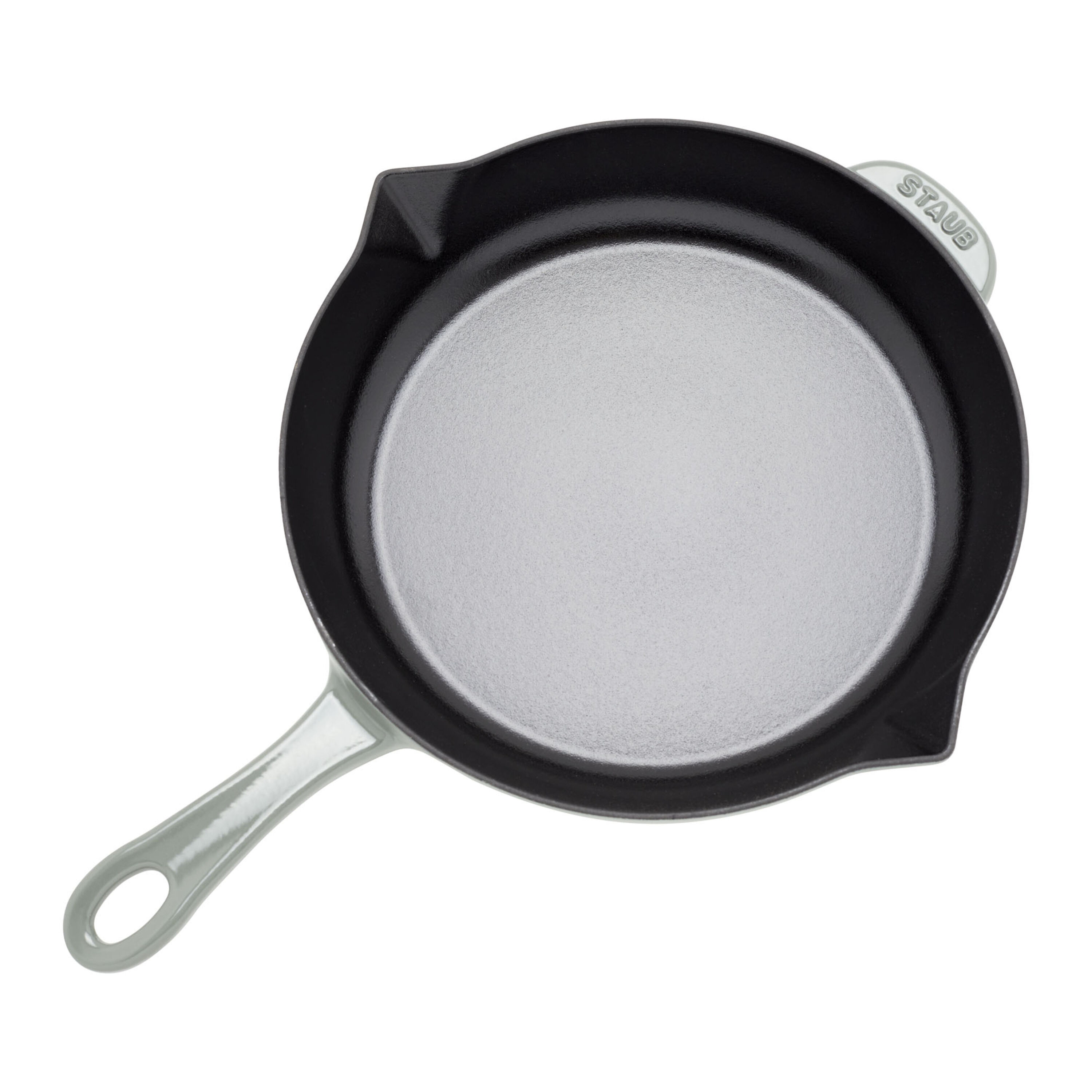 Staub Cast Iron 10-inch, Frying pan, eucalyptus