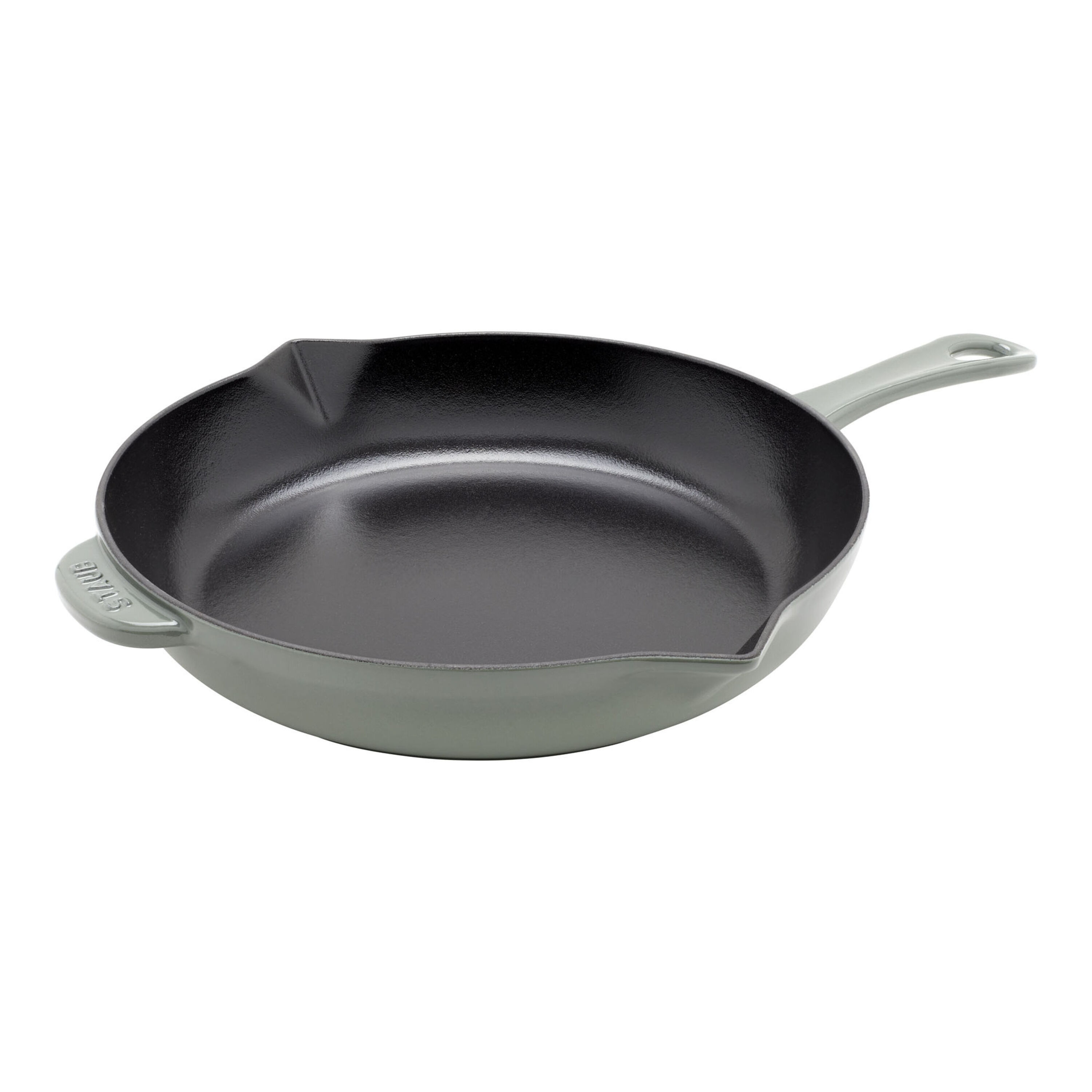 Staub Cast Iron 10-inch, Frying pan, eucalyptus
