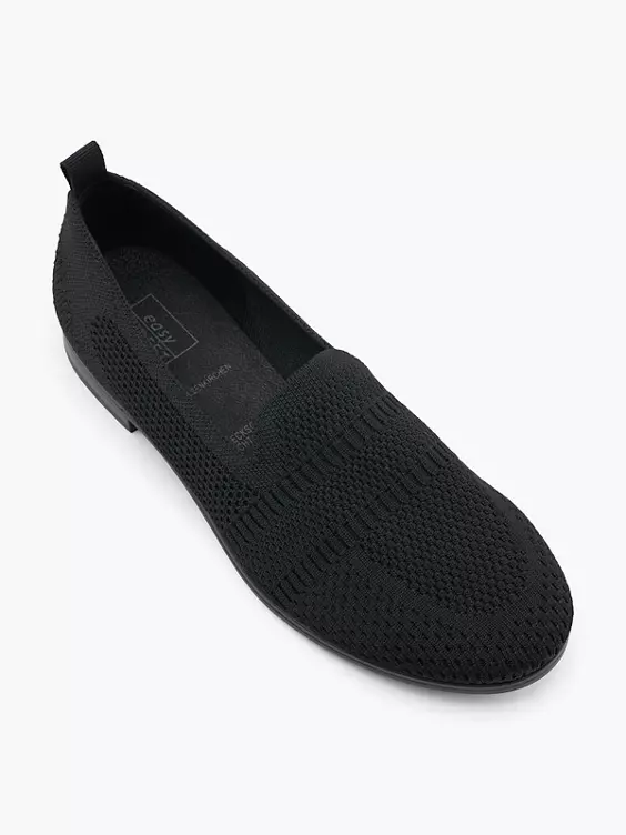 Easy Street Komfort Slipper in schwarz