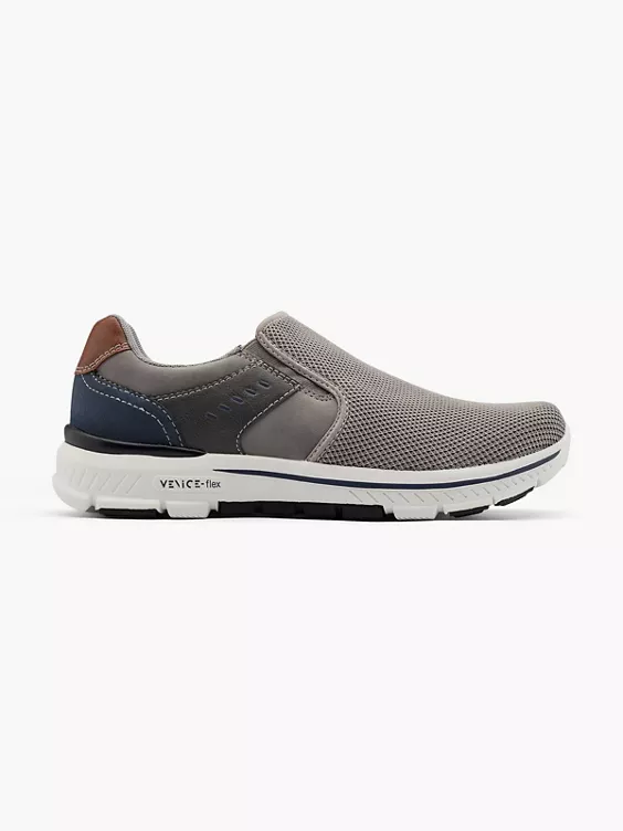 Venice Slipper in grau