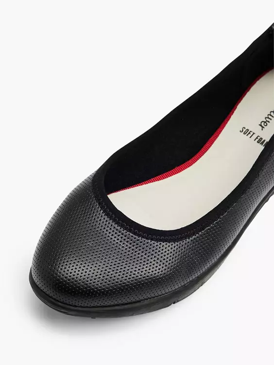 s.Oliver Ballerina in schwarz