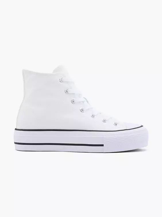 Vty Hoher Sneaker in weiß