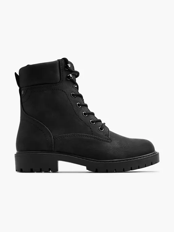 Landrover Schnürboots in schwarz