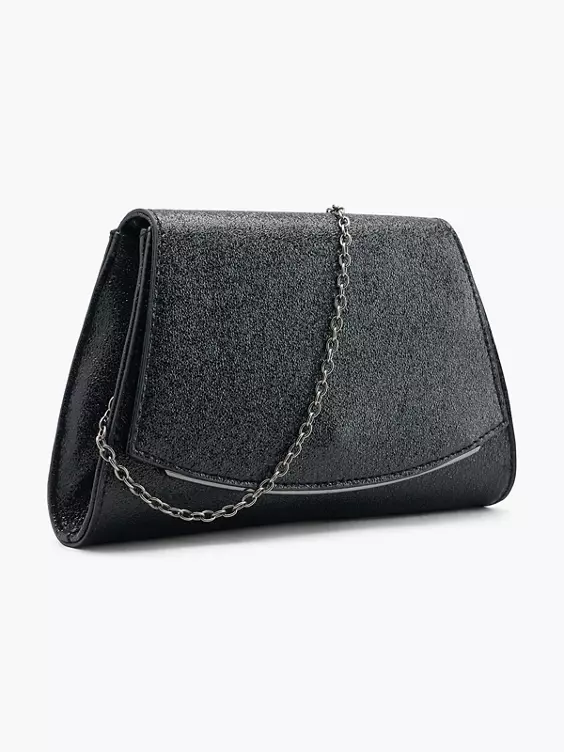 Graceland Clutch in schwarz