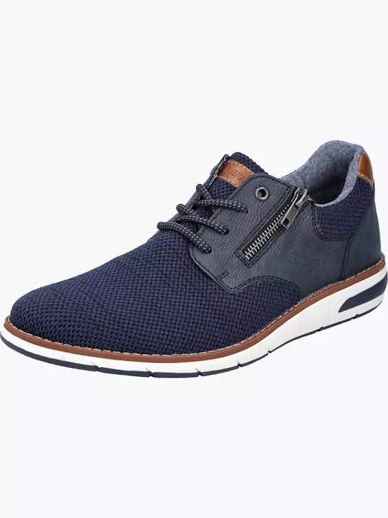 Rieker Herren Schnürschuhe in blau