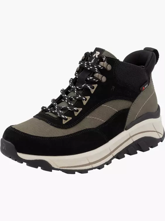 Damen Schnürstiefel in grün