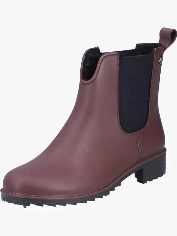 Rieker Damen Chelsea Boots in rot