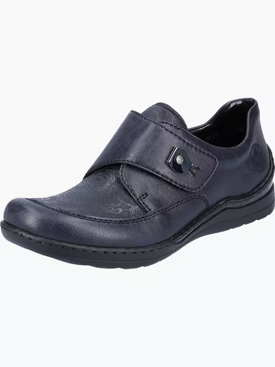 Rieker Damen Slipper in blau