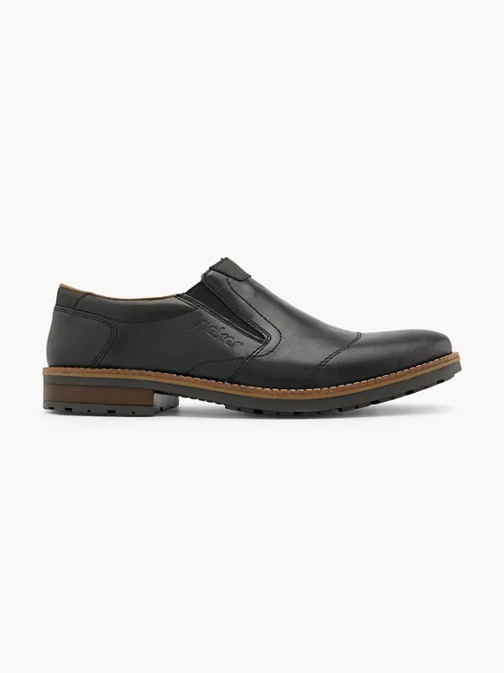 Rieker Business Slipper in schwarz
