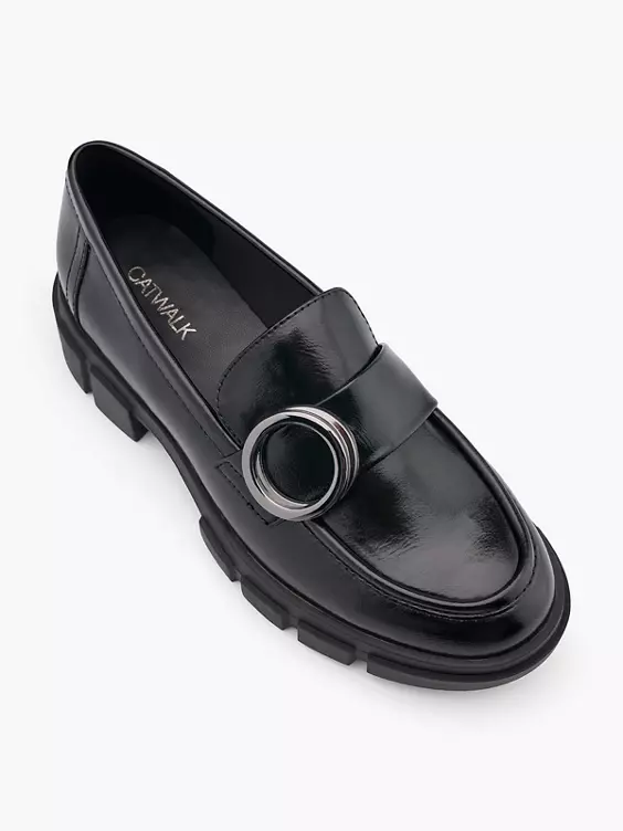 Catwalk Loafer in schwarz