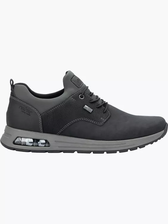 Rieker Herren Slipper in schwarz