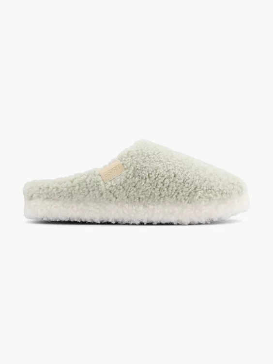 ESPRIT Pantoffel in grün