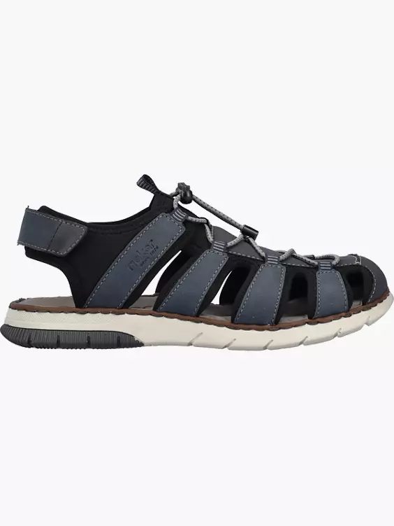 Rieker Herren Trekkingsandalen in blau