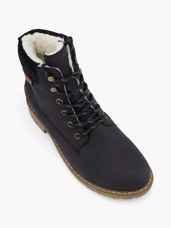 Rieker Schnürboots in schwarz