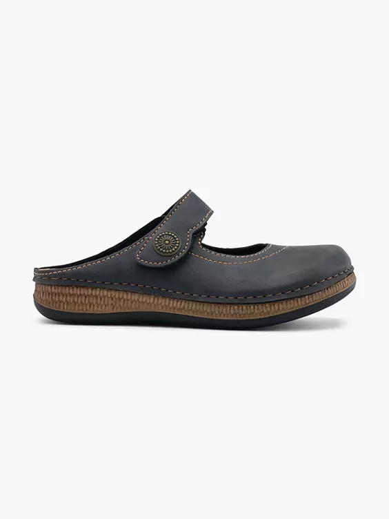 Easy Street Komfort Pantolette in grau
