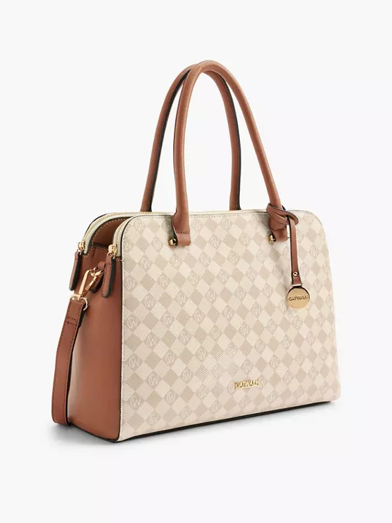 Catwalk Handtasche in beige