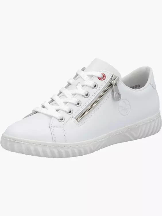Rieker Damen Sneaker Low in weiß