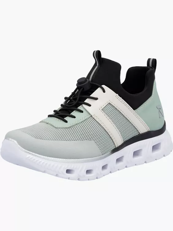 Damen Slipper in grün