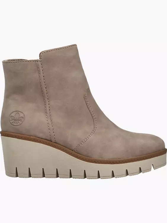 Rieker Damen Kurzstiefel in beige