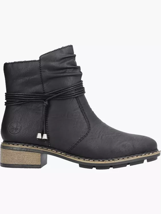 Rieker Damen Kurzstiefel in schwarz