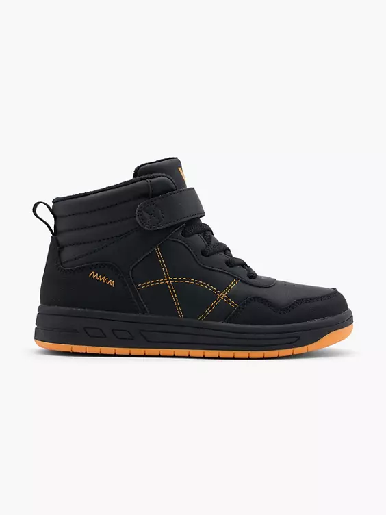 Vty Hoher Sneaker in schwarz