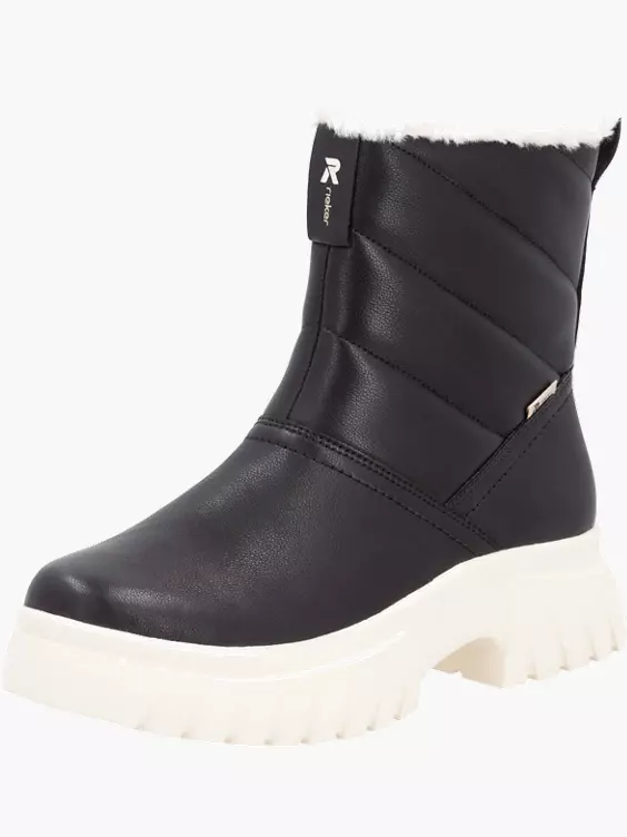 Damen Kurzstiefel in schwarz
