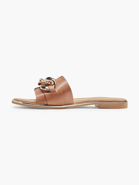 Catwalk Pantolette in cognac