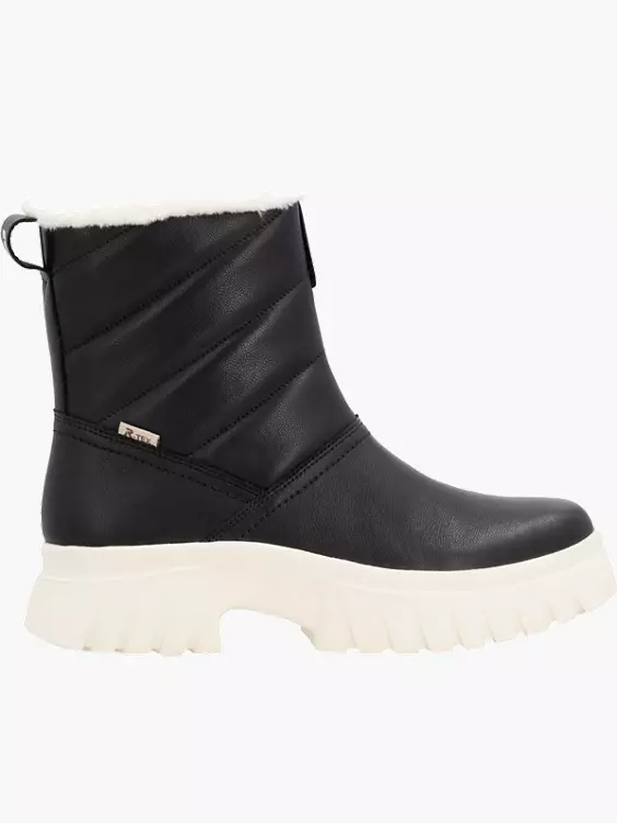 Damen Kurzstiefel in schwarz