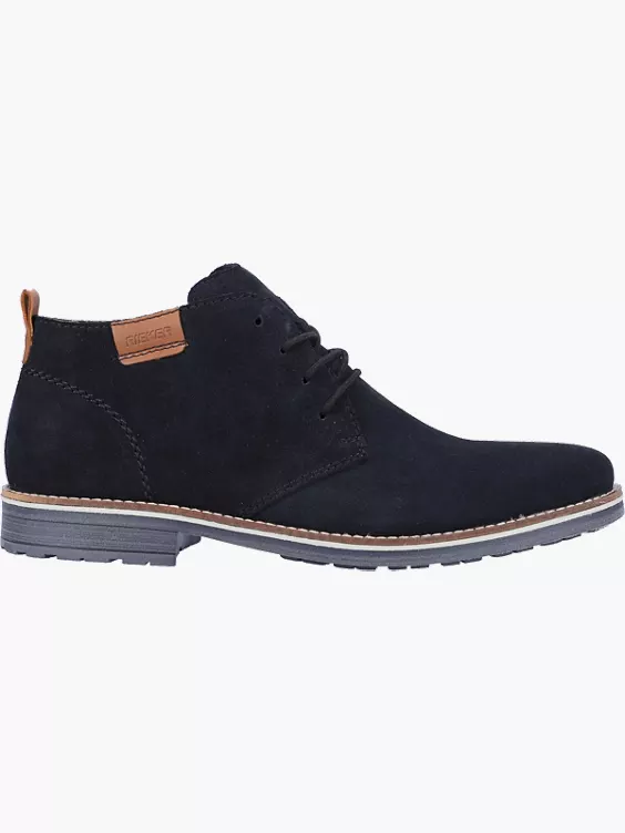Rieker Herren Schnürschuhe in blau