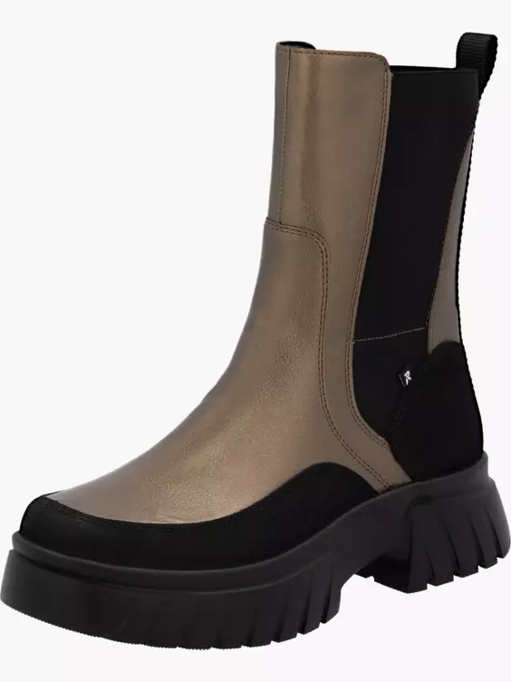 Damen Chelsea Boots in schwarz