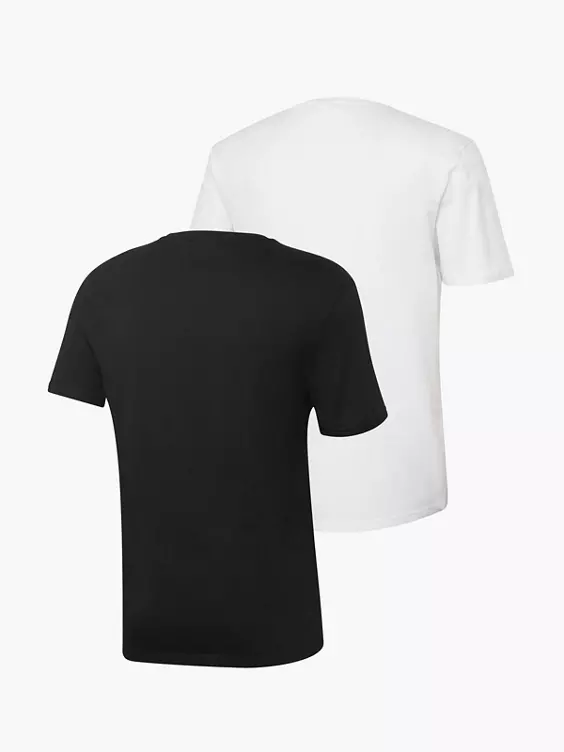 FILA 2er Pack T-Shirt in weiß