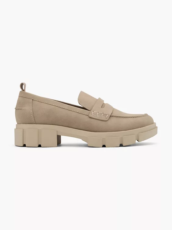Catwalk Loafer in taupe