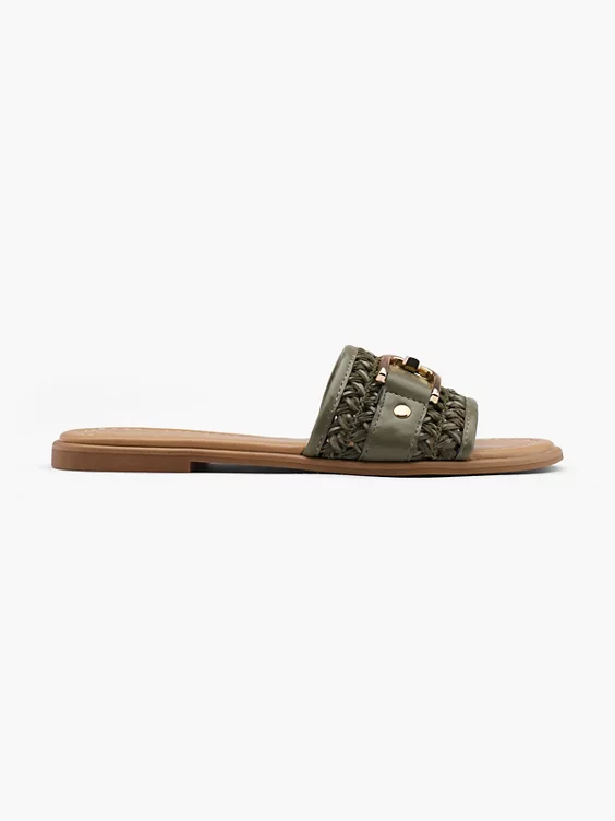 Catwalk Pantolette in khaki