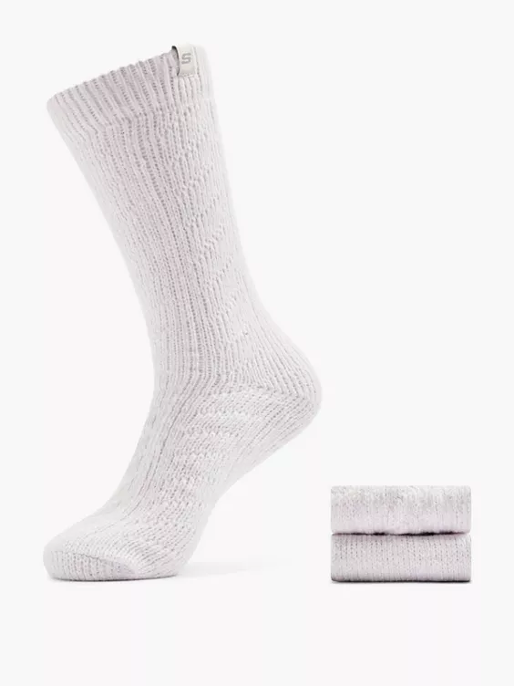 Skechers 2er Pack Socken in weiß